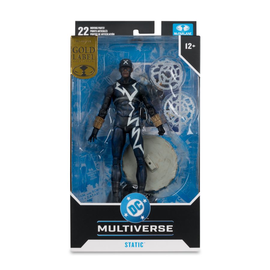 DC Multiverse - Static (Trial by Fire) 7" Gold Label Figure