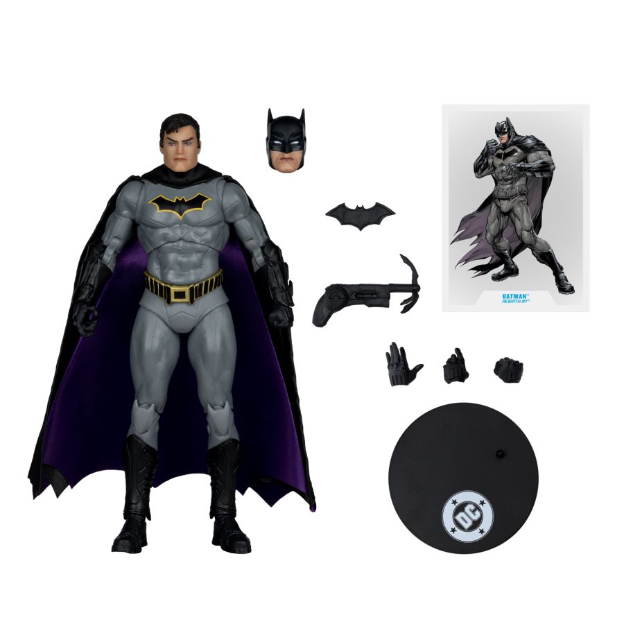 DC Multiverse - Batman Rebirth #1 (Gold Label) 7" Figure