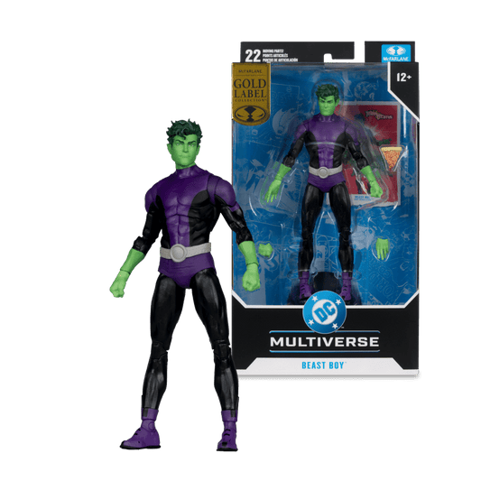 DC Multiverse - Beast Boy Gold Label Collector Edition 7" Action Figure