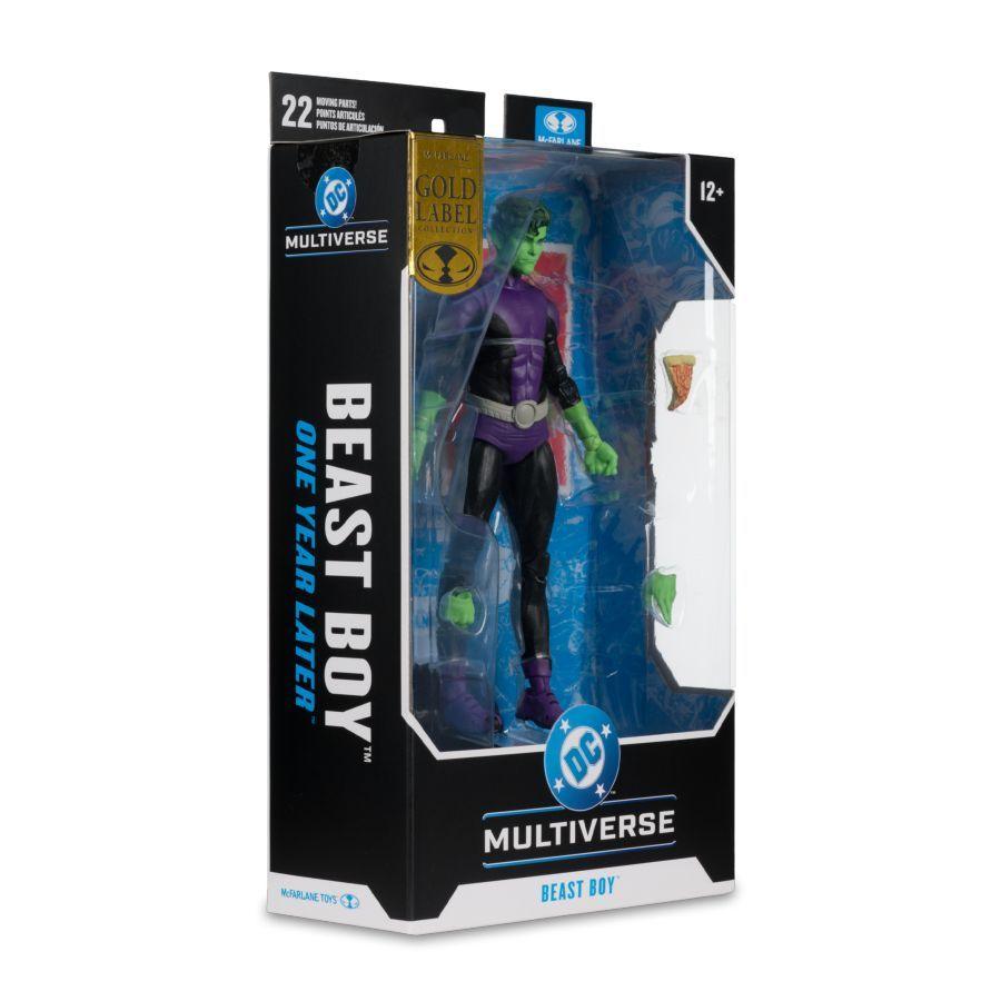 DC Multiverse - Beast Boy Gold Label Collector Edition 7" Action Figure