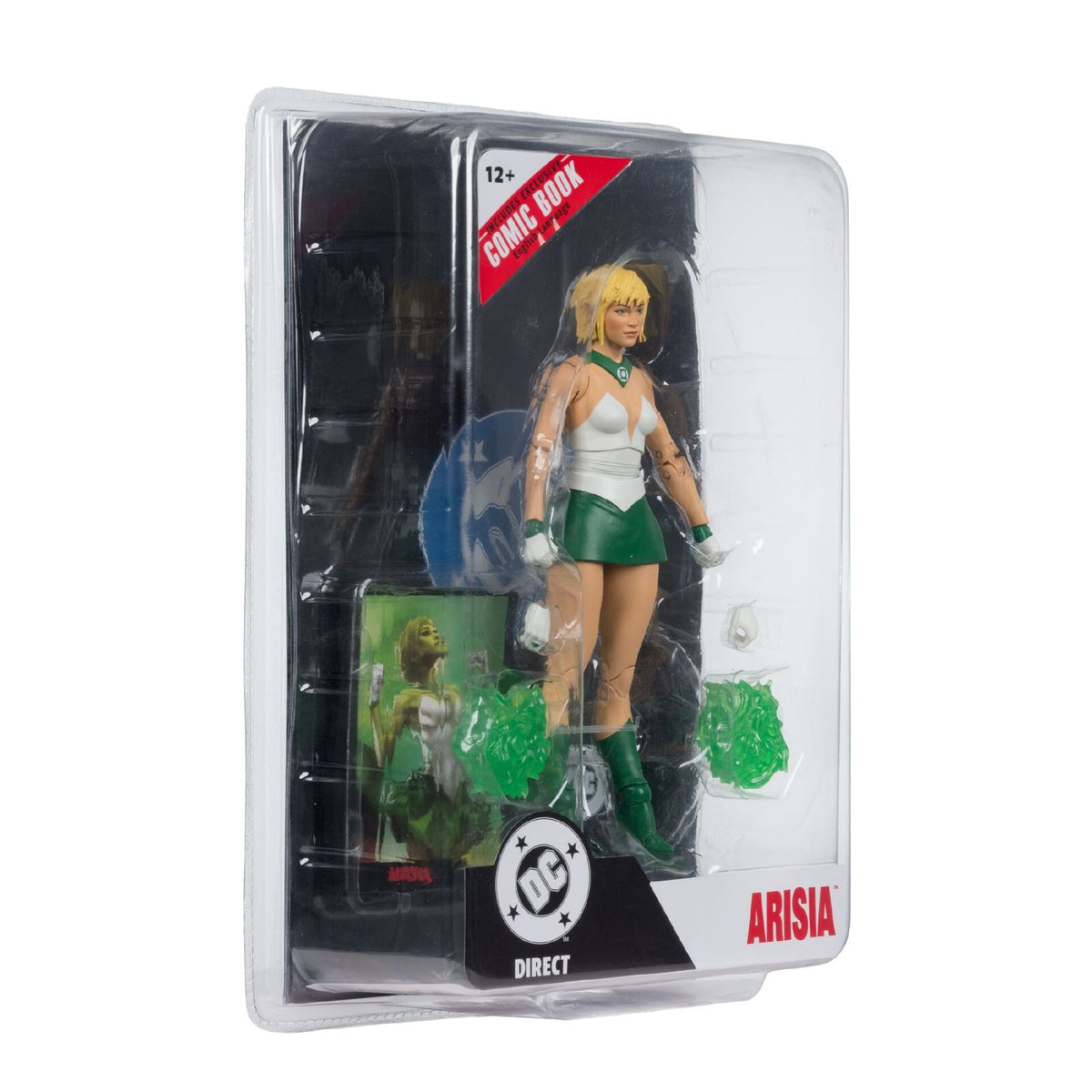 DC Direct - Arisia (Green Lantern Corps #47) Page Punchers 7" Action Figure with Comic