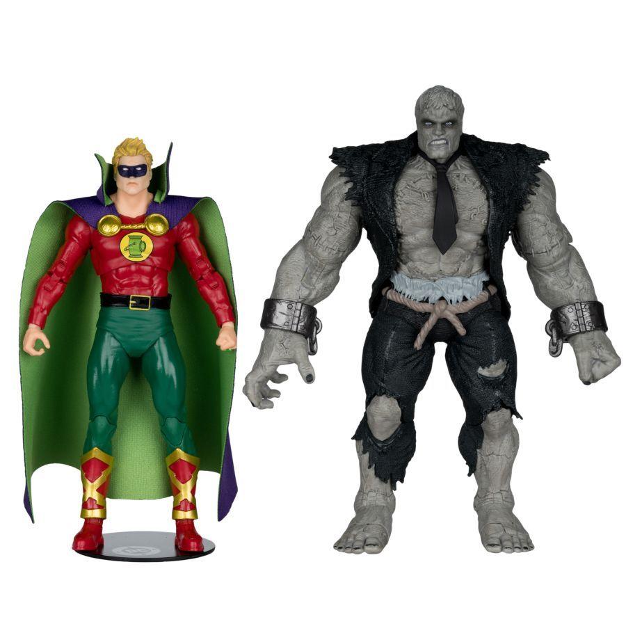 DC Multiverse - Solomon Grundy Vs Green Lantern 7" Figure wth Megafig (2 Pack)