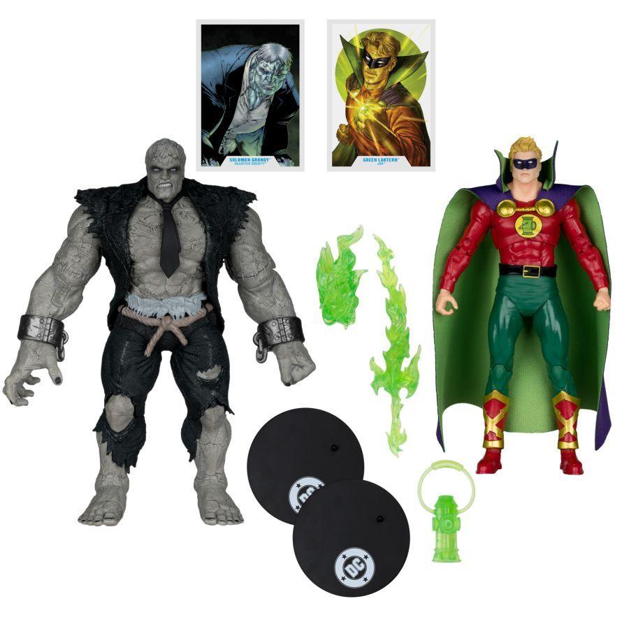 DC Multiverse - Solomon Grundy Vs Green Lantern 7" Figure wth Megafig (2 Pack)
