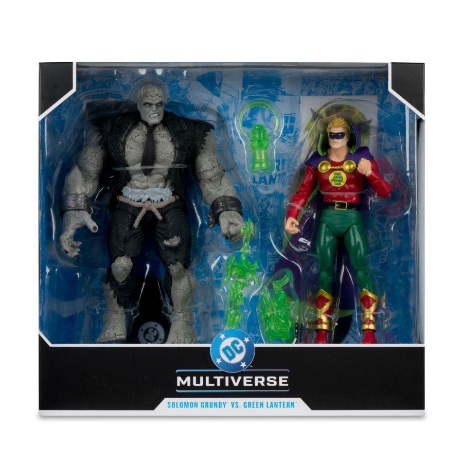 DC Multiverse - Solomon Grundy Vs Green Lantern 7" Figure wth Megafig (2 Pack)