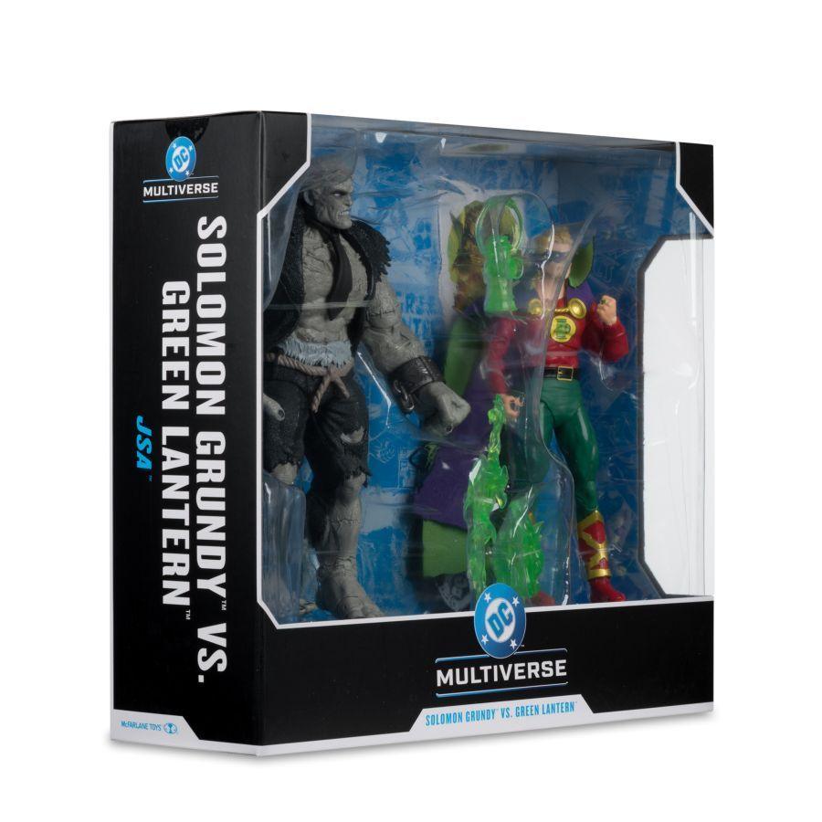 DC Multiverse - Solomon Grundy Vs Green Lantern 7" Figure wth Megafig (2 Pack)