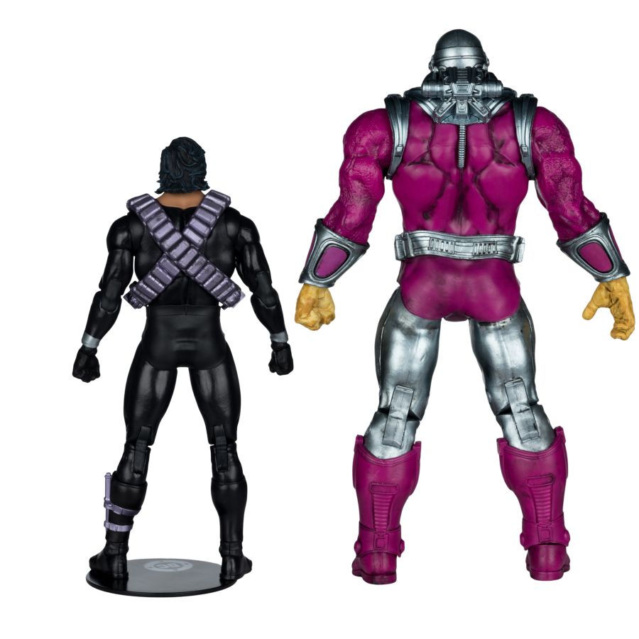 DC Multiverse - Mongul vs Kryptonian Suit Superman 7″ & MegaFig 2-Pack
