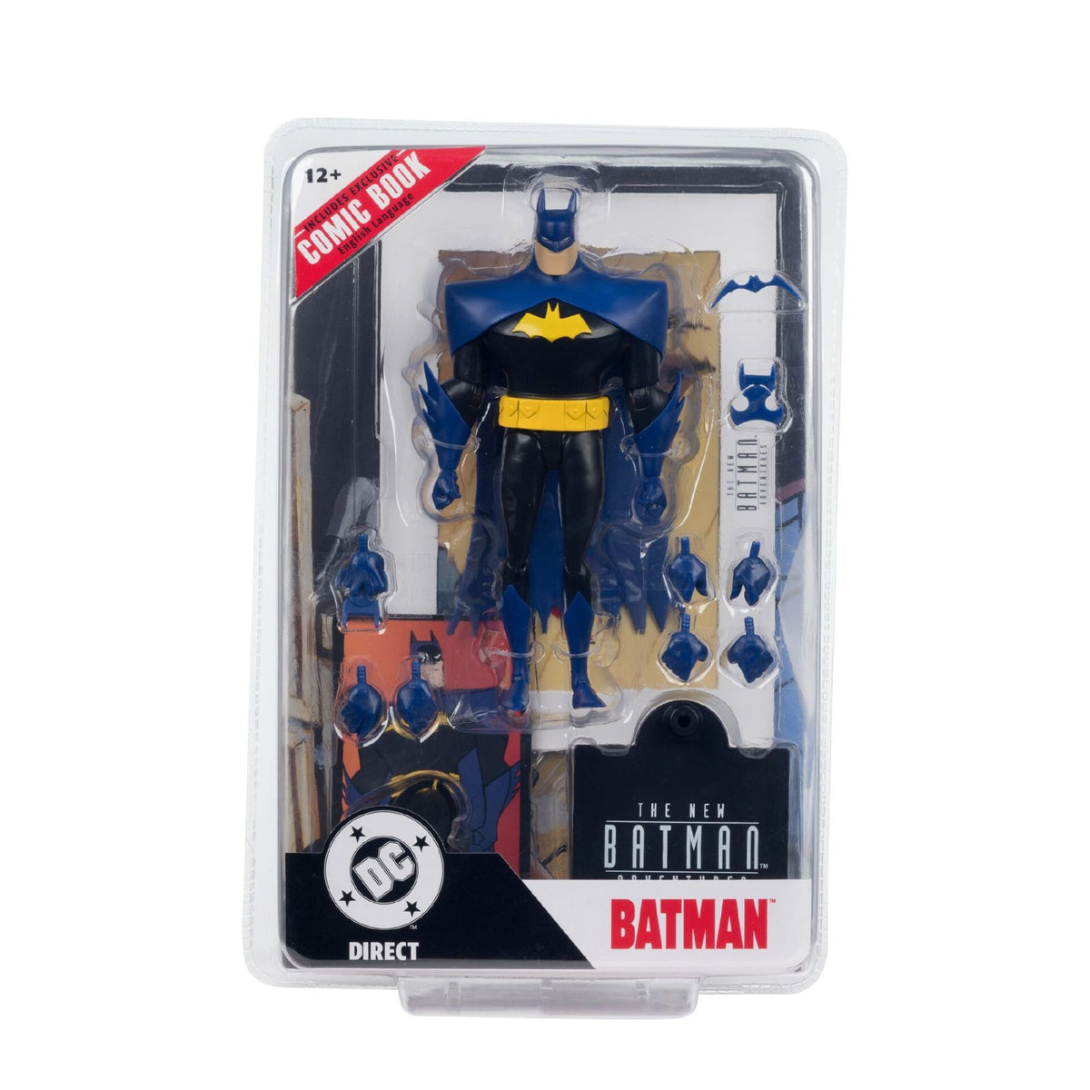 DC Direct - Batman (Batman: Gotham Adventures #31) Page Punchers 7" Action Figure with Comic