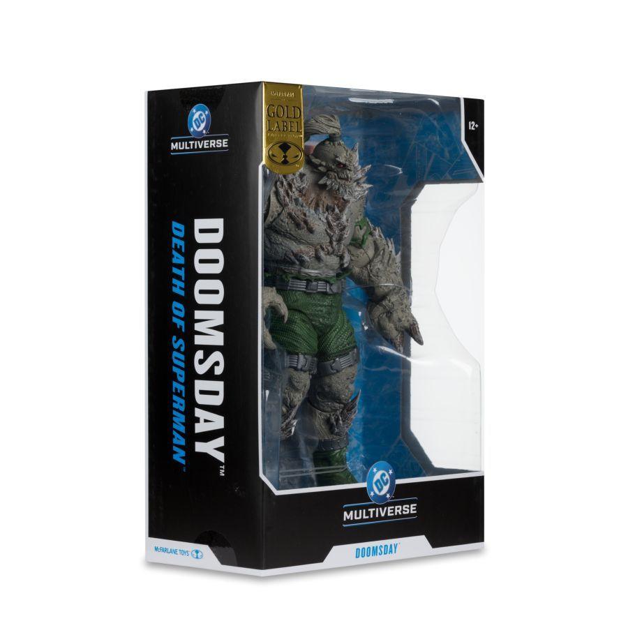 DC Multiverse - Doomsday (Death of Superman) (Gold Label) Megafig