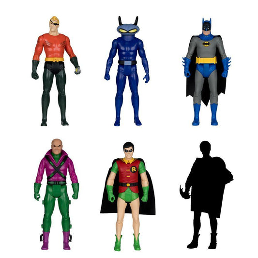 DC Comics - Retro Super Friends 6" Figure (Wave 15) Assortment (6 Pieces)