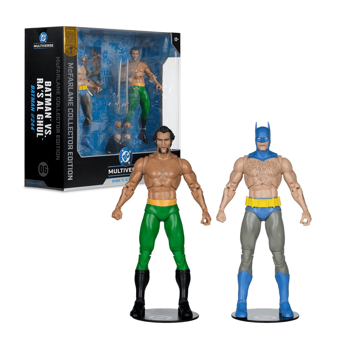 DC Comics - Batman Vs Ra's Al Ghul #6 (Gold Label) Collector Edition Figure 2-Pack