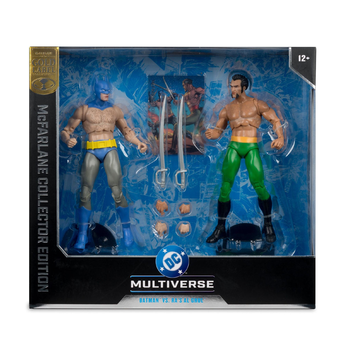 DC Comics - Batman Vs Ra's Al Ghul #6 (Gold Label) Collector Edition Figure 2-Pack