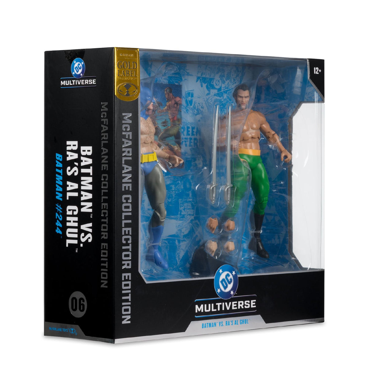 DC Comics - Batman Vs Ra's Al Ghul #6 (Gold Label) Collector Edition Figure 2-Pack