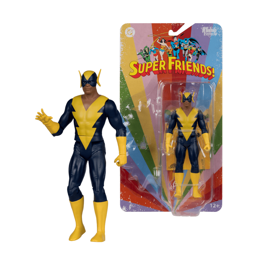 DC Comics - Black Vulcan Retro Super Friends 6" Figure