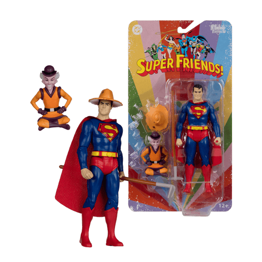 DC Comics - Farmer Superman And Mr Mxyzptlk Retro Super Friends 6" Figure
