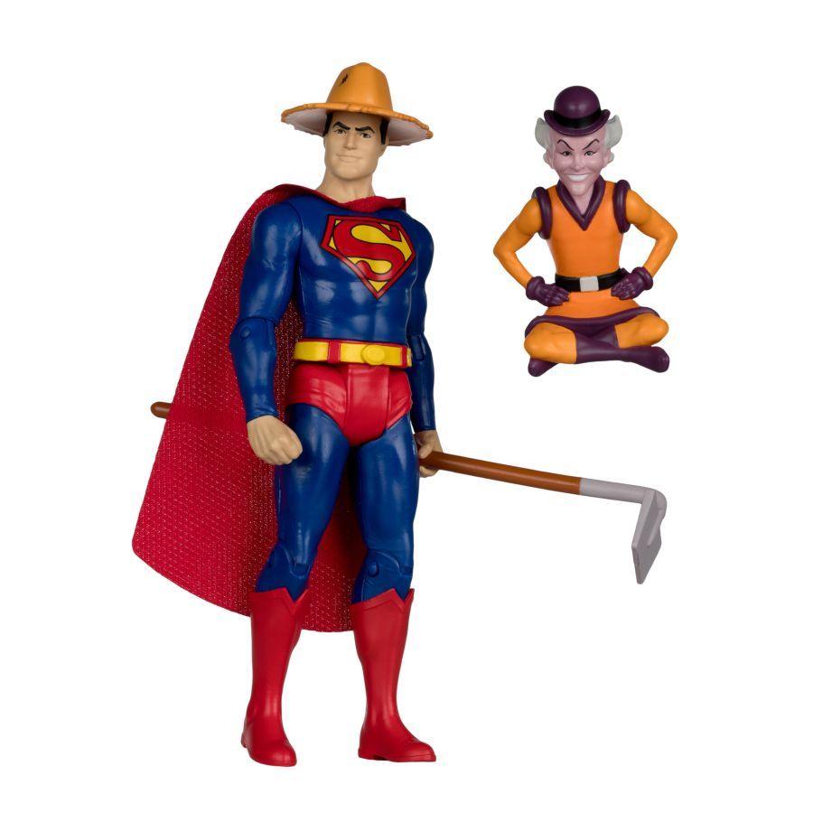 DC Comics - Farmer Superman And Mr Mxyzptlk Retro Super Friends 6" Figure