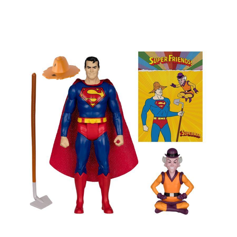 DC Comics - Farmer Superman And Mr Mxyzptlk Retro Super Friends 6" Figure