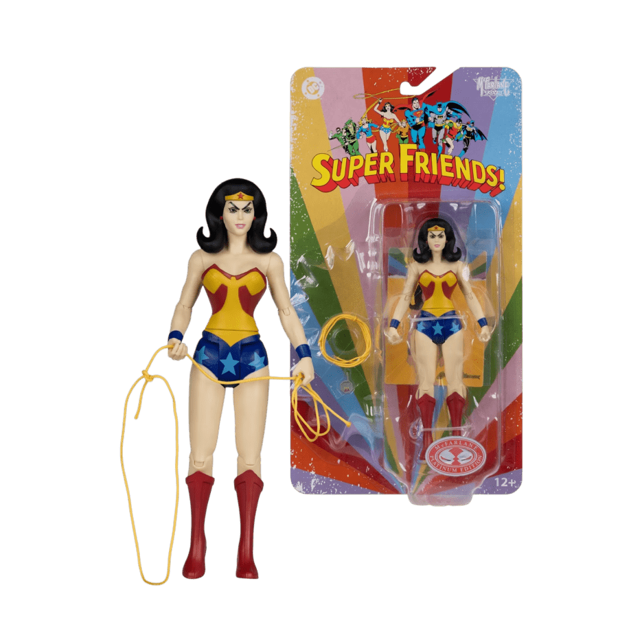 DC Comics - Wonder Woman Retro Super Friends 6" (Chase Version) Figure