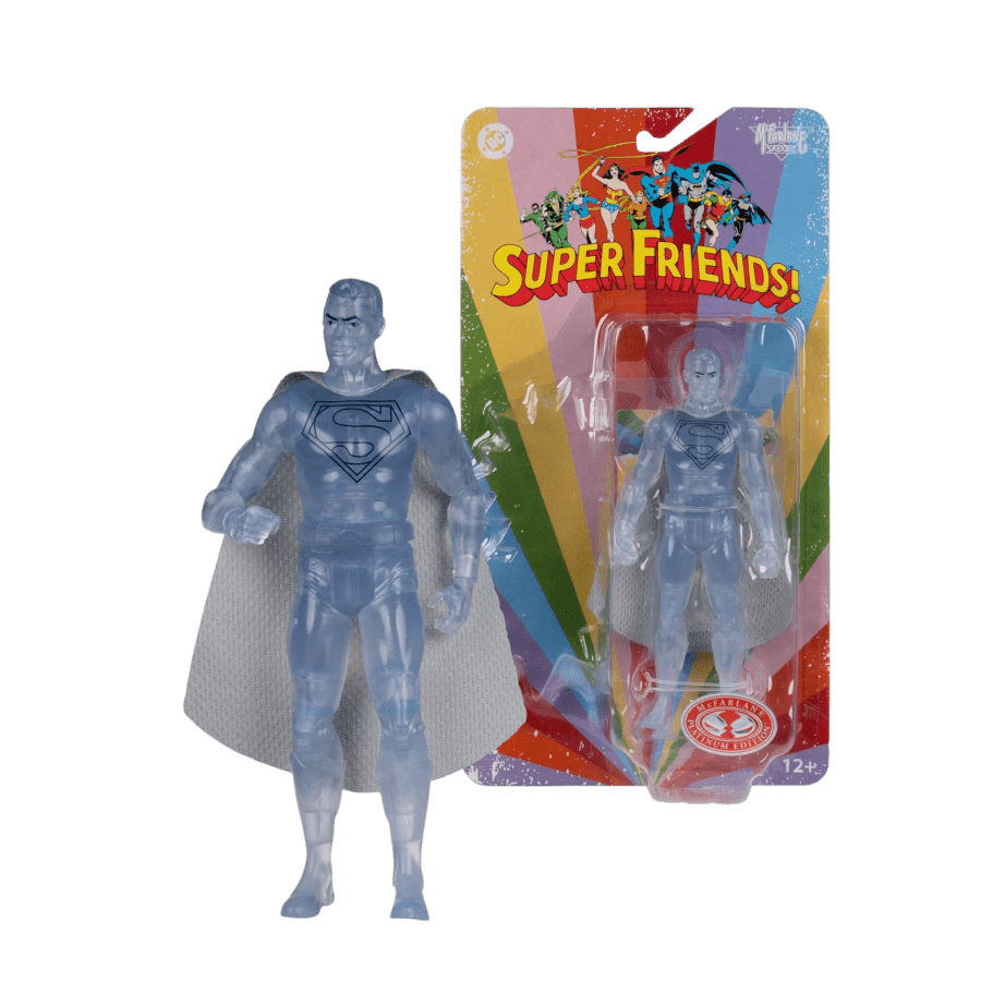 DC Comics - Superman Crystalized Retro Super Friends 6" (Chase Version) Figure