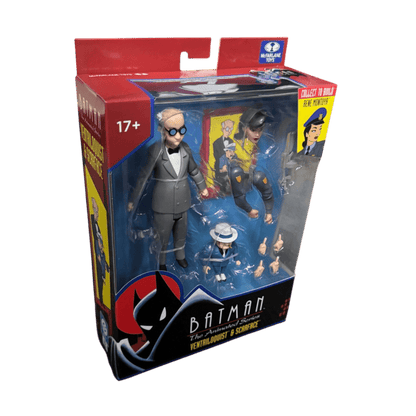 Batman: The Animated Series - Ventriloquist & Scarface Build-a-Figure 6" Figure