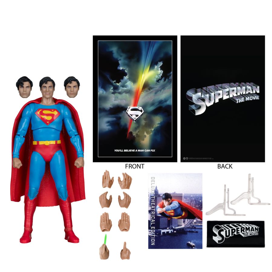 DC Comics – Batman & Superman Theatrical 7″ Deluxe Figure Assortment