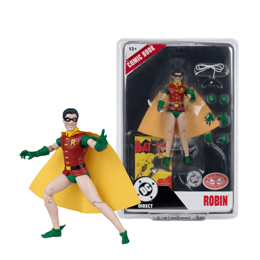 DC Comics - Robin Dick Gray Son (Batman #1) Page Punchers 7" Figure with Comic
