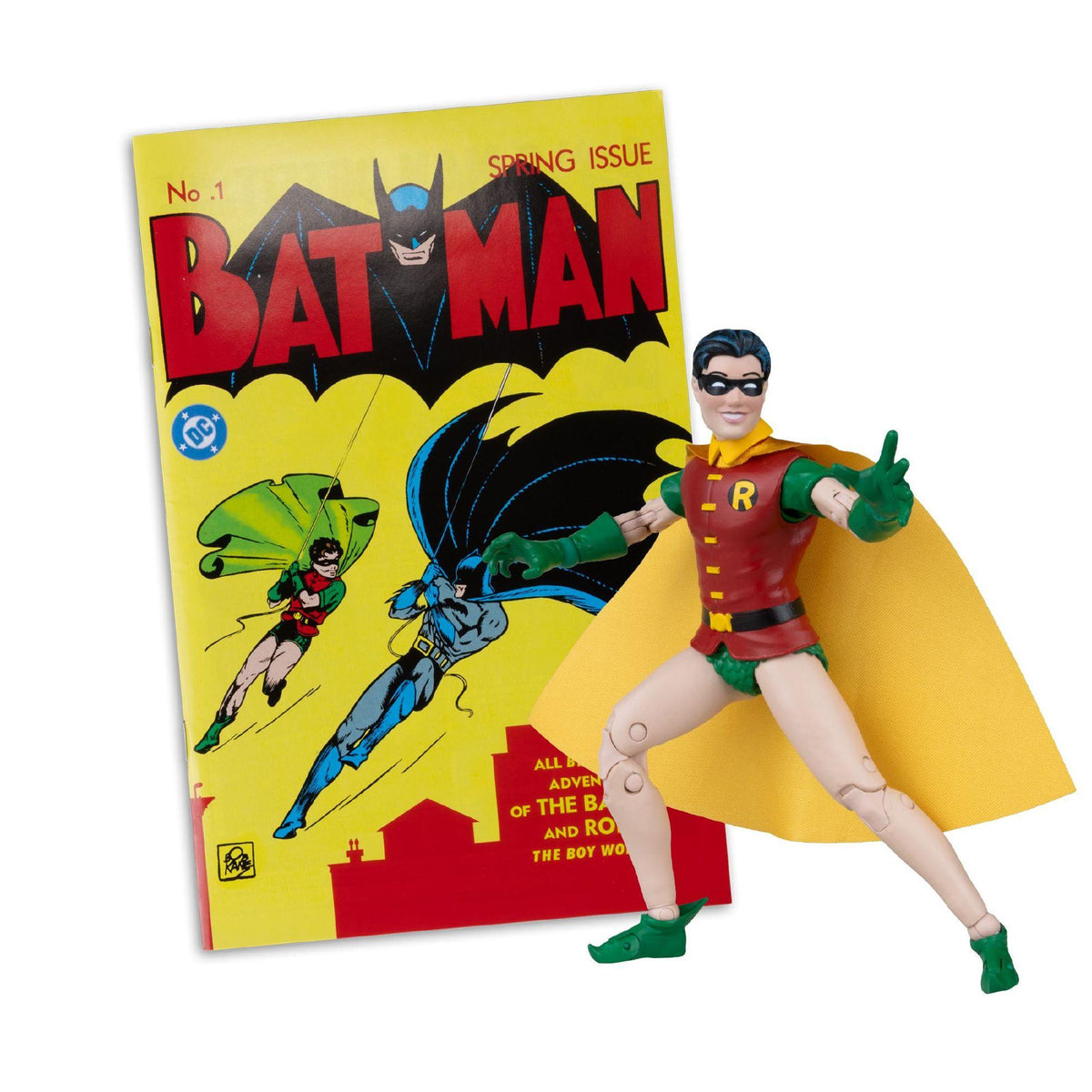 DC Comics - Robin Dick Gray Son (Batman #1) Page Punchers 7" Figure with Comic