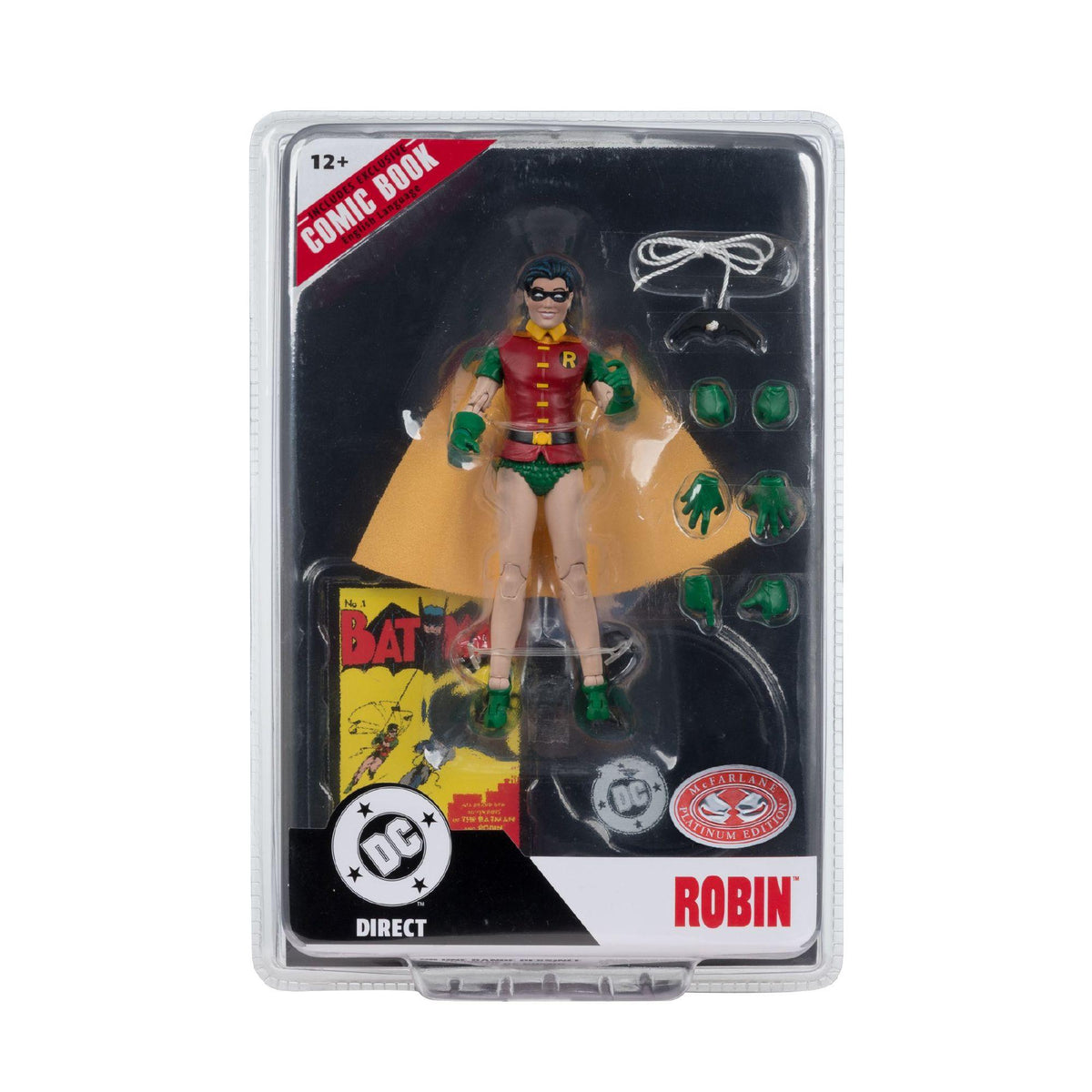 DC Comics - Robin Dick Gray Son (Batman #1) Page Punchers 7" Figure with Comic