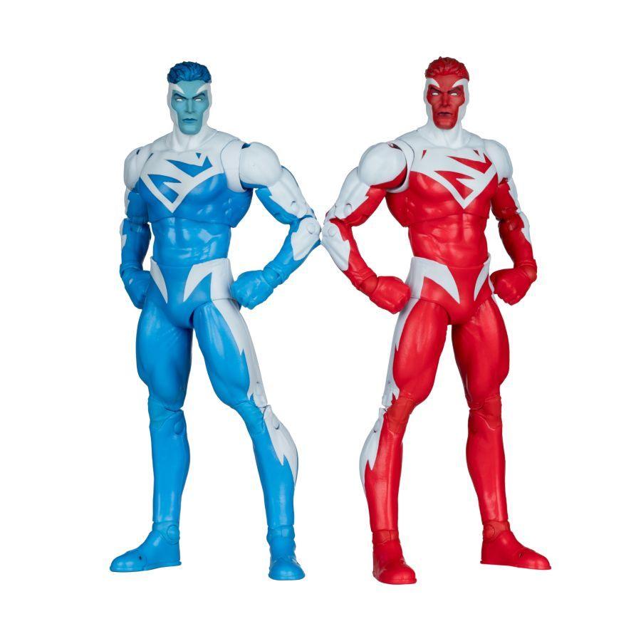 DC Multiverse - Superman Red Vs Superman Blue (Gold Label) Collector Edition 2-Pack