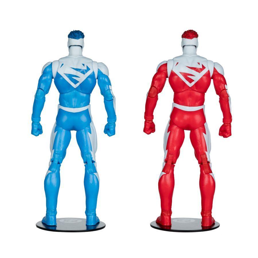 DC Multiverse - Superman Red Vs Superman Blue (Gold Label) Collector Edition 2-Pack