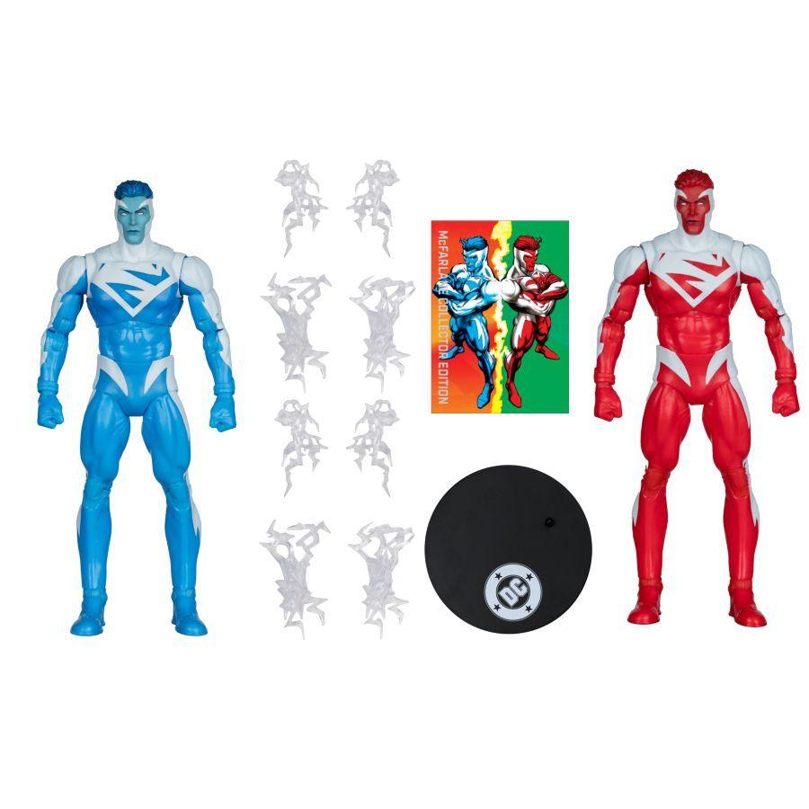 DC Multiverse - Superman Red Vs Superman Blue (Gold Label) Collector Edition 2-Pack