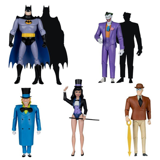 Batman: The Animated Series - Wave 7 Build-A-Wave 6" Figure Assortment (6 Pieces)