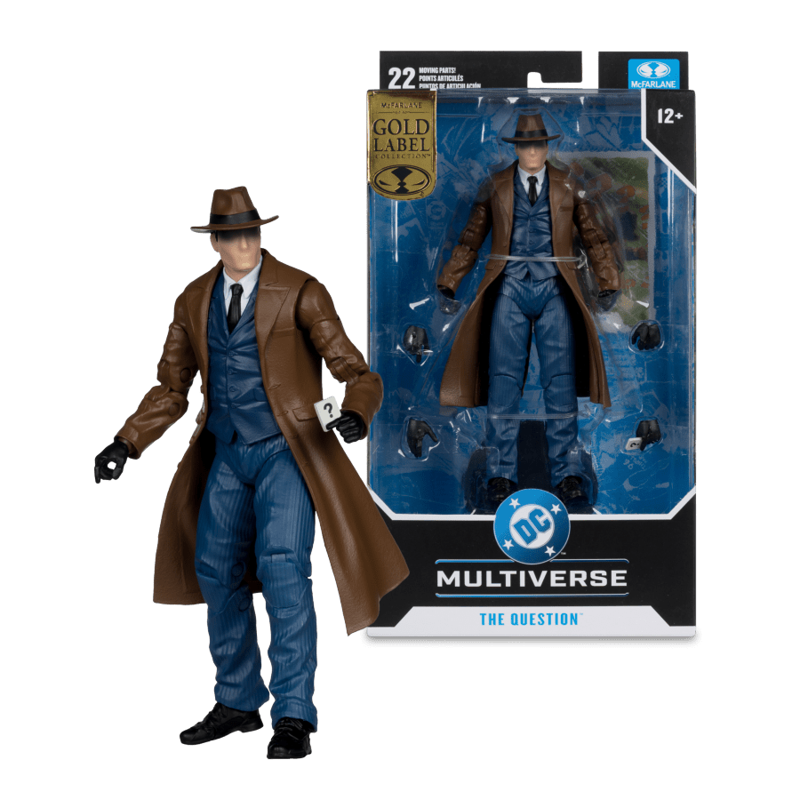 DC Multiverse - The Question Gold Label Collector Edition 7" Action Figure