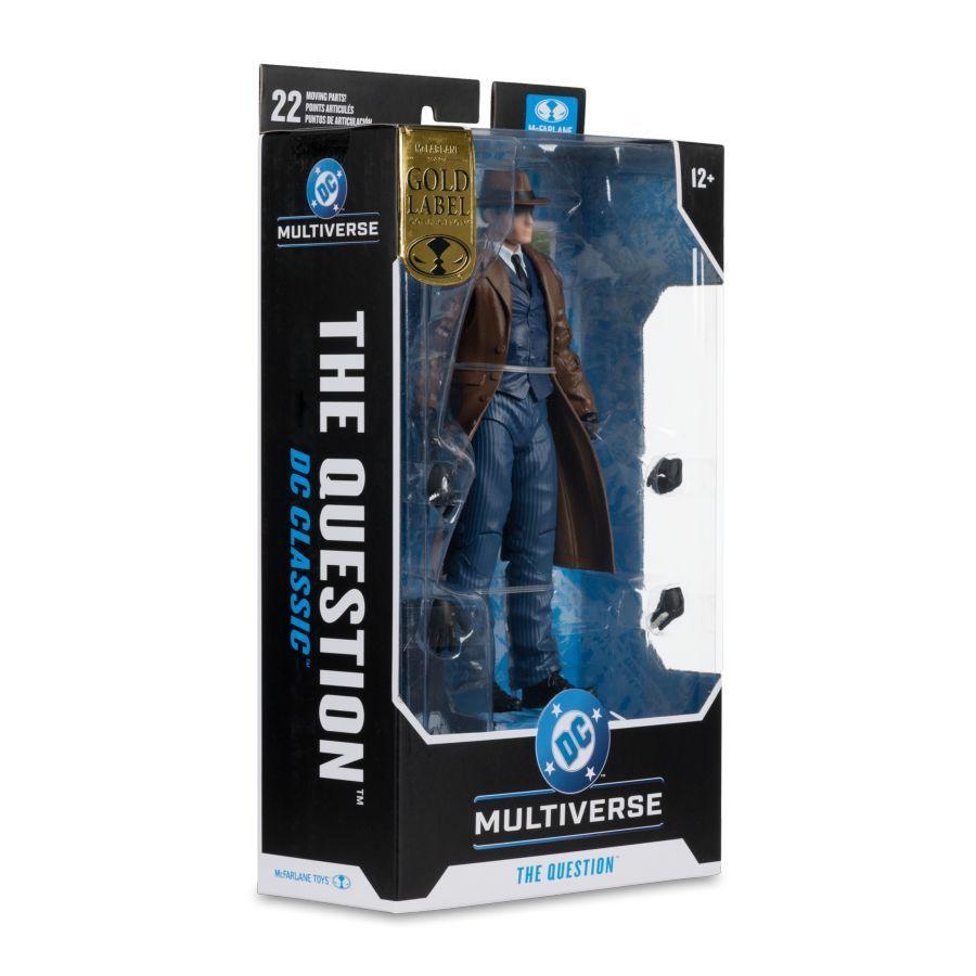 DC Multiverse - The Question Gold Label Collector Edition 7" Action Figure