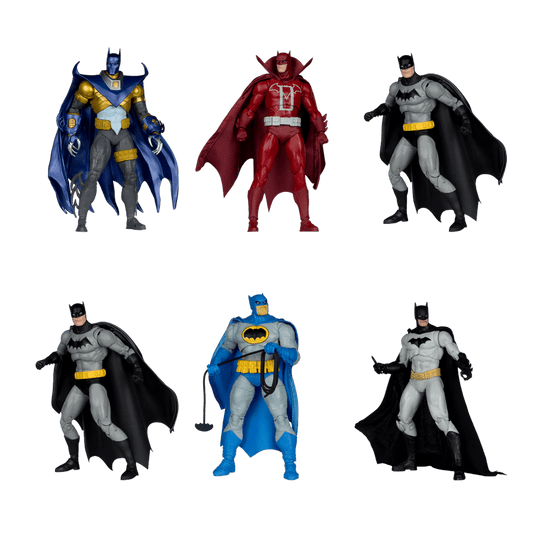 Batman (comics) - Multiverse Collection 7" Figure Assortment (6 Pieces)