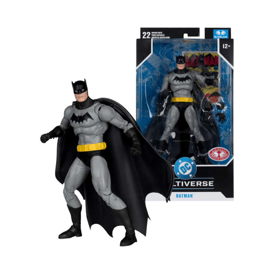 Batman (comics) - Batman (Golden Age) Red Platinum Edition 7" Figure