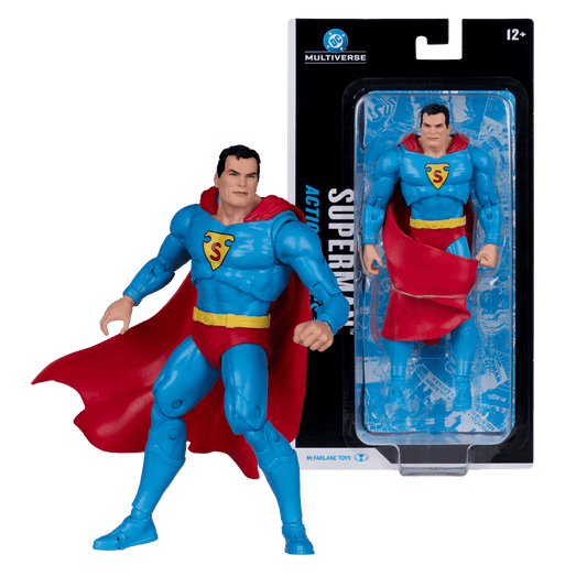 DC Multiverse - Superman (Action Comics #1) 7" Action Figure