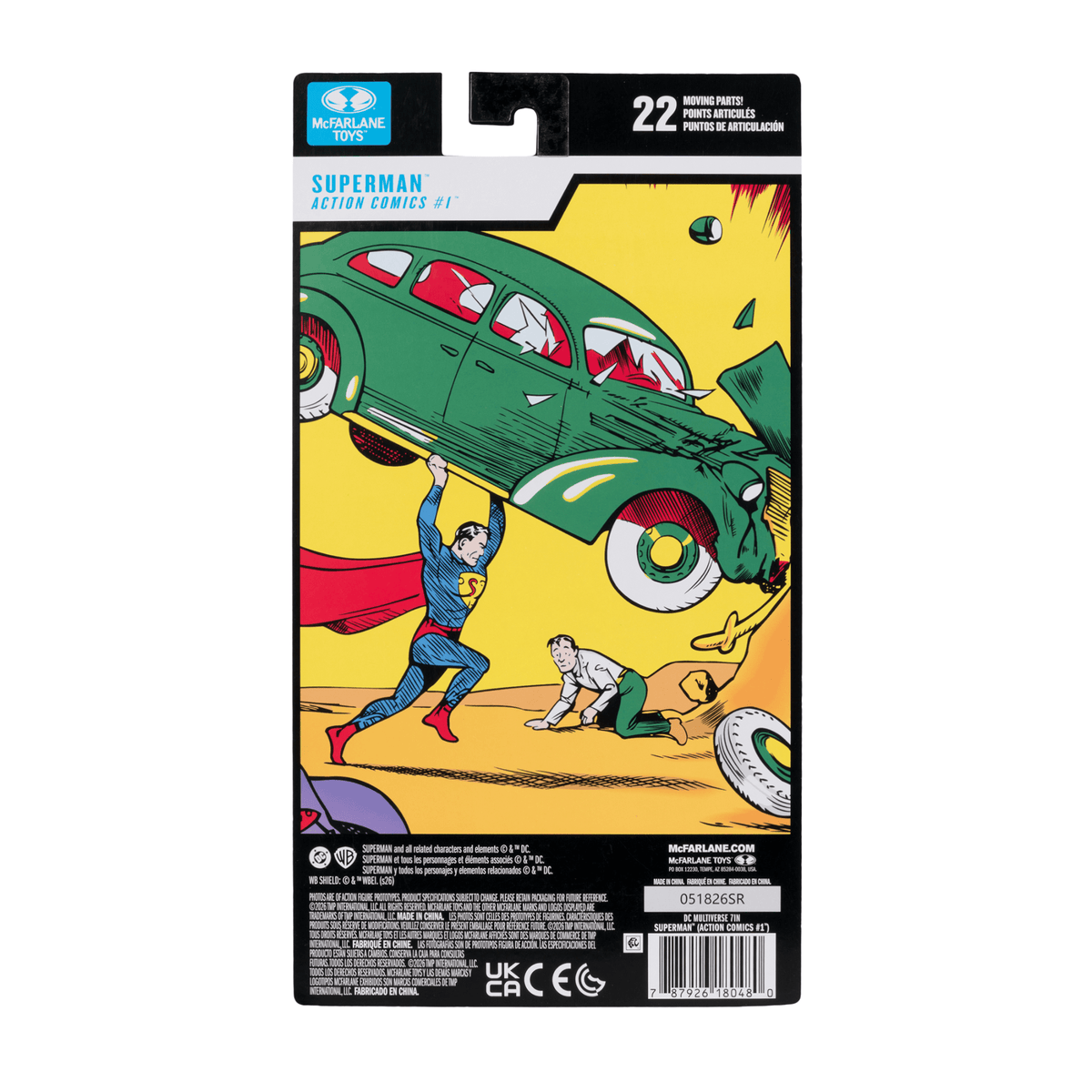 DC Multiverse - Superman (Action Comics #1) 7" Action Figure