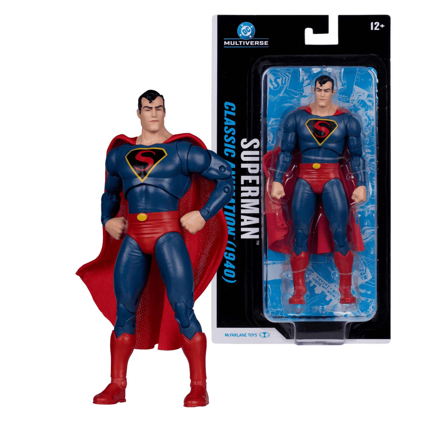 DC Multiverse - Superman (Classic Animation 1940) 7" Action Figure