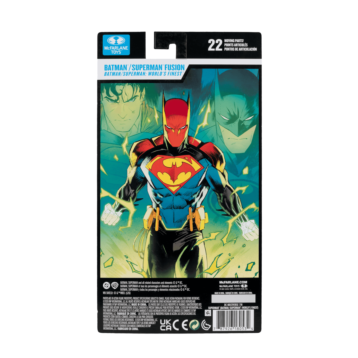 DC Multiverse - Batman/Superman (Batman/Superman World's Finest) 7" Action Figure