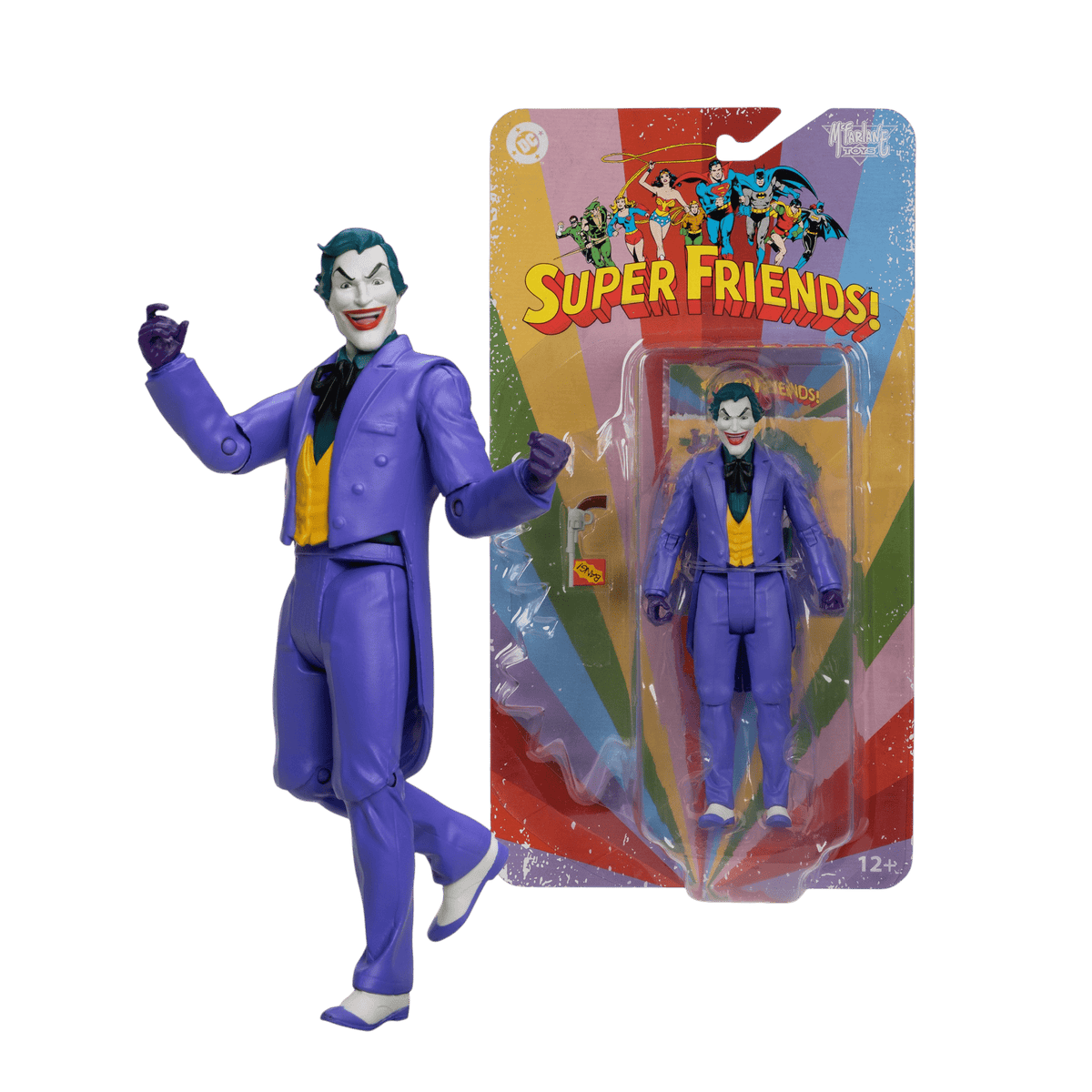 DC Comics - The Joker Super Friends Retro 6" Action Figure