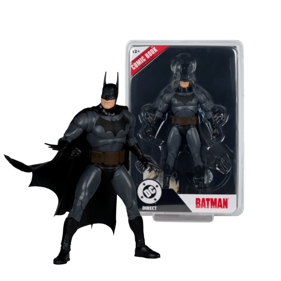 DC Direct - Batman (Justice) Page Punchers 7" Figure with Comic
