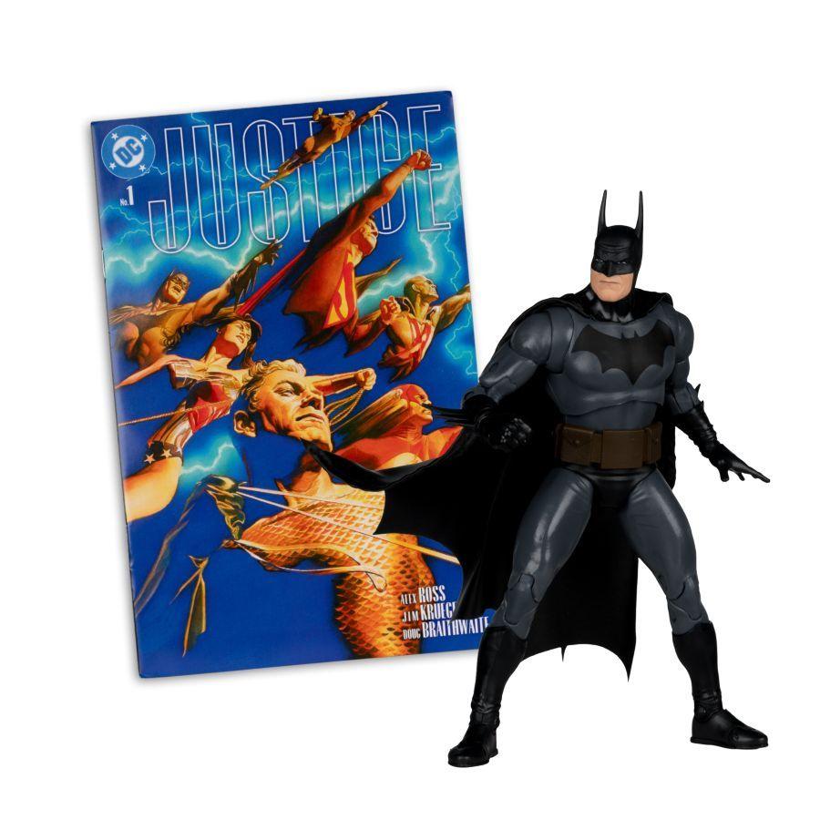 DC Direct - Batman (Justice) Page Punchers 7" Figure with Comic