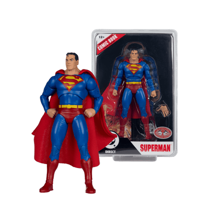 DC Direct - Superman (Justice)(Chase) Page Punchers 7" Figure with Comic