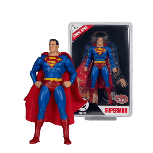 DC Direct - Superman (Justice)(Chase) Page Punchers 7" Figure with Comic