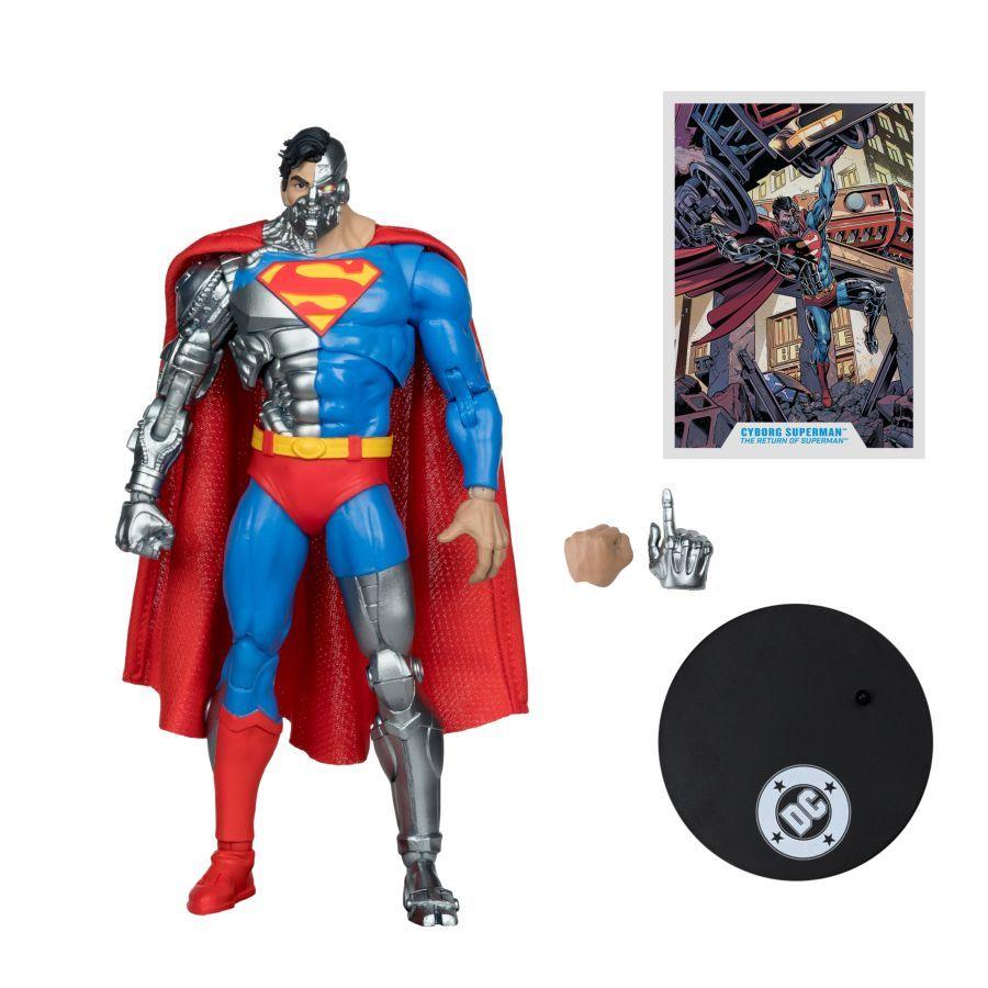 DC Multiverse - Cyborg Superman (Mcfarlane Vault) 7" Action Figure