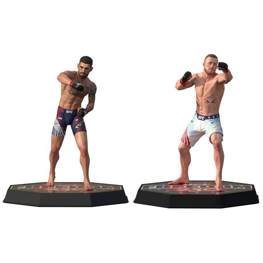 UFC - Ilia Topuria & Justin Gaethje Posed Figure 2-Pack