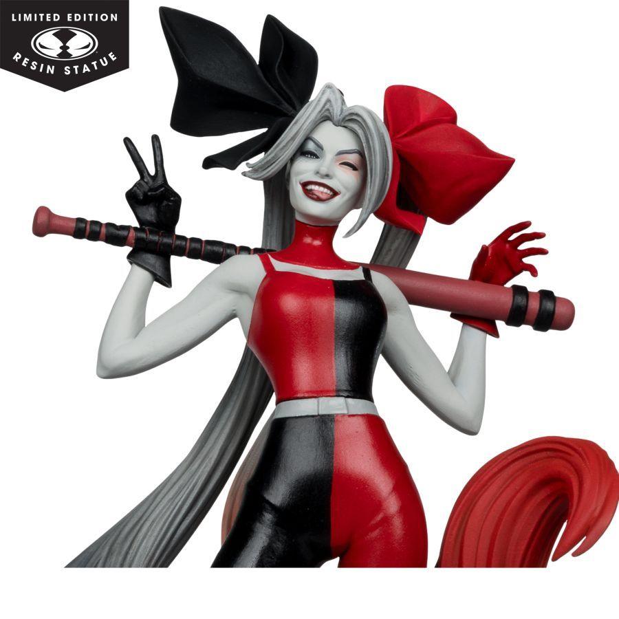 DC - Harley Quinn "Red White & Black" By Alex Garner Resin Statue