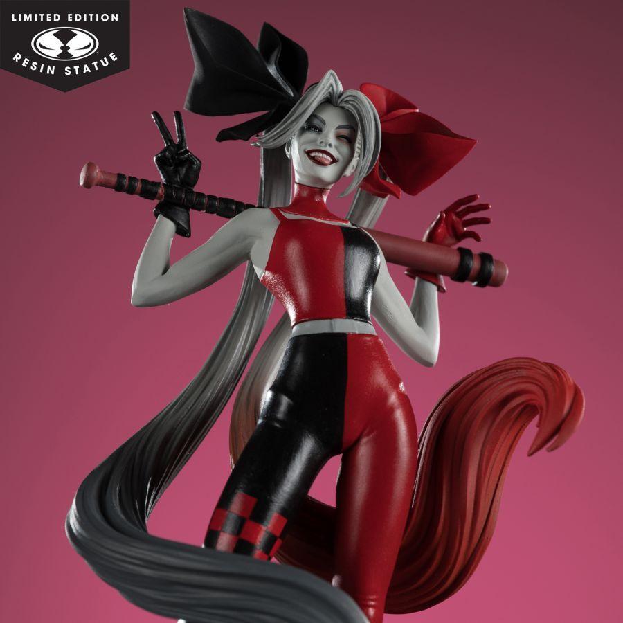 DC - Harley Quinn "Red White & Black" By Alex Garner Resin Statue