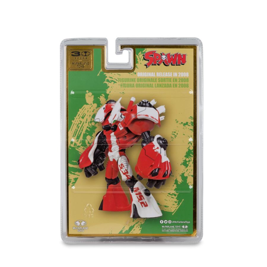 Spawn - Robot Wars Spawn (Mcfarlane Toys 30th Anniversary) 7" Figure