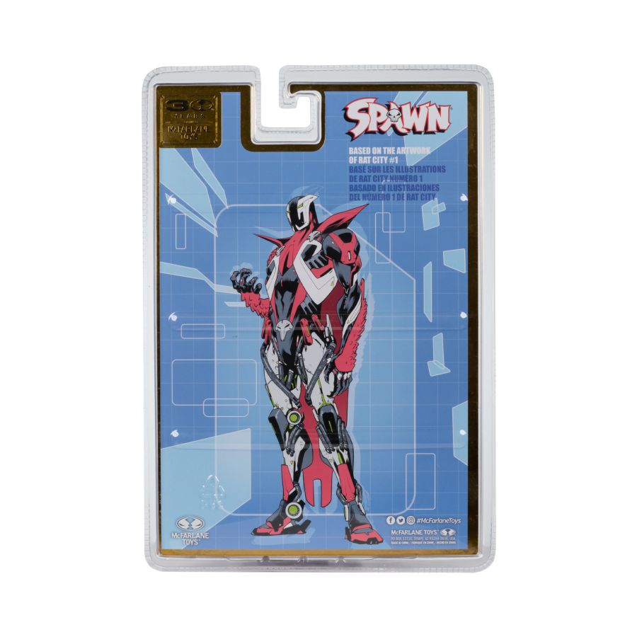 Spawn - The Deviant "Rat City" (Mcfarlane Toys 30th Anniversary) 7" Figure